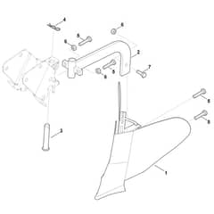 Viking AHK 700 - Ridger - Parts Diagram
