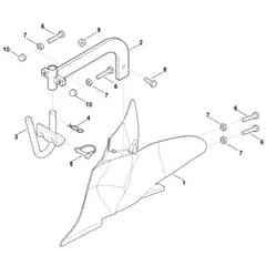 Viking AHK 701 - Ridger - Parts Diagram