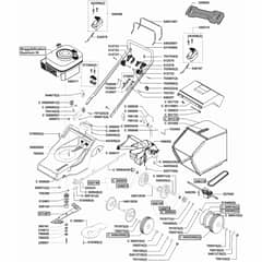 AL-KO Concord 5300 BR - 110542 - Main Assembly: before 1.1999