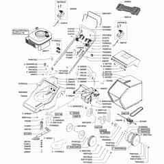 AL-KO Concord 5300 BR - 110542 - Main Assembly: from 2.2002