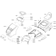 AL-KO Comfort T9-75 - 110722 - Body Work And Seat: before 4.1998