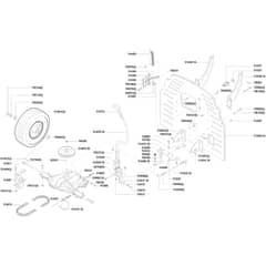 AL-KO Comfort T9-75 - 110722 - Transmission: before 4.1998