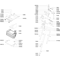 AL-KO Comfort T9-75 - 110722 - Fuel Tank And Belt: before 4.1998