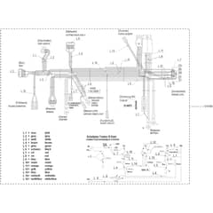 AL-KO Comfort T9-75 - 110722 - Wiring Loom 1: before 4.1998