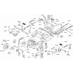 AL-KO Concord T14-85 HD-H - 110757 - Chassis: before 2.1999