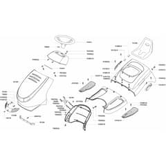 AL-KO Concord T13-85 - 110820 - Body Work And Seat: 10.2000 - 1.2001
