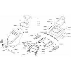 AL-KO Concord T14-85 HD - 110821 - Body Work And Seat: 10.2000 - 8.2001