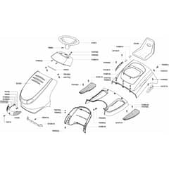 AL-KO Concord T14-85 HD - 110821 - Body Work And Seat: 1.2002 - 2.2002