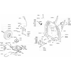 AL-KO Comfort T800 - 110941 - Transmission: 9.2000 - 10.2000