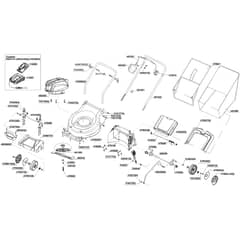 AL-KO Energy Flex 42.9 Li - 113688 - Main Assembly: from 3.2021