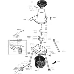 AL-KO H1600 - 117108 - Main Assembly