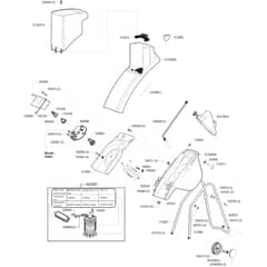 AL-KO New Tec 1400 R - 117605 - Main Assembly: 2.1998 - 10.1999