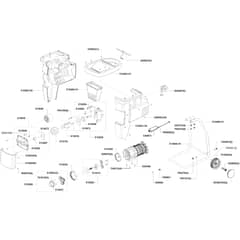 AL-KO Silent Power 3500 - 118033 - Main Assembly