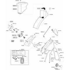 AL-KO New Tec 1800 R - 118067 - Main Assembly: from 8.2001
