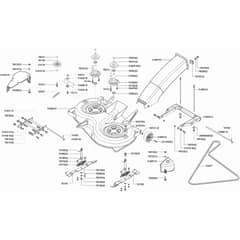 AL-KO Concord T13-102 SP - 118179 - Cutterdeck: 2.2001 - 1.2002
