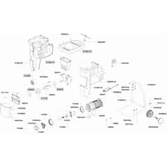 AL-KO Silent Power 3500 - 118232 - Main Assembly: before 10.2001