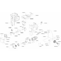 AL-KO Silent Power 4000 - 118233 - Main Assembly: before 10.2001