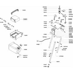 AL-KO Concord T14-85 HD - 118245 - Fuel Tank And Battery: before 3.2002