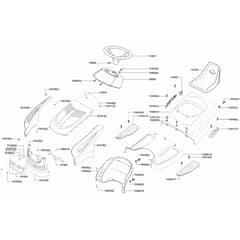 AL-KO Concord T18-102 - 118248 - Body Work And Seat: from 10.2002