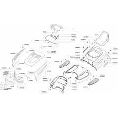 AL-KO Powerline RT14-85 HD - 118301 - Body Work And Seat