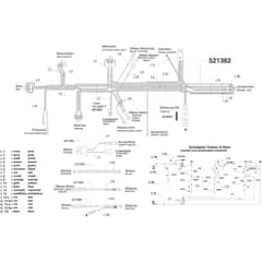 AL-KO Comfort T750 - 118328 - Wiring Loom 1: 10.2204 - 6.2005