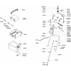 AL-KO Concord T14-76 - 118330 - Fuel Tank And Battery