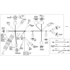AL-KO Concord T18-102 HDE - 118335 - Wiring Loom 1: 9.2002 - 10.2003