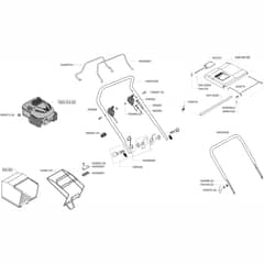 AL-KO Powerline 5200 - 118345 - Handle And Collector: from 12.2006