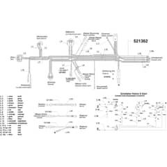 AL-KO Comfort T750 - 118522 - Wiring Loom 1: from 11.2003