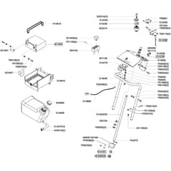 AL-KO Powerline T15-102 HDS - 118603 - Fuel Tank And Battery: from 11.2008