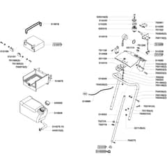 AL-KO Powerline T13-82 HD - 118619 - Fuel Tank And Battery: 10.2004 - 6.2005