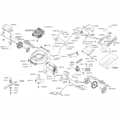 AL-KO Easy-Mow 4700 HW - 118943 - Main Assembly: 11.2006 - 12.2006