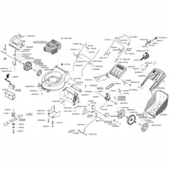 AL-KO Premium 470 - 119012 - Main Assembly: 10.2007 - 1.2009