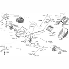 AL-KO Premium 430 - 119064 - Main Assembly