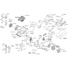 AL-KO Classic 410 BR - 119075 - Main Assembly: from 1.2009