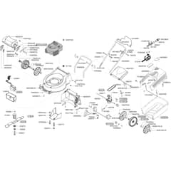 AL-KO Classic 460 BRE - 119078 - Main Assembly: 4.2008 - 9.2008