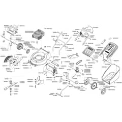 AL-KO Classic 520 HW - 119082 - Main Assembly: from 11.2009