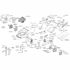 AL-KO Easy-Mow 4210 HPD - 119086 - Main Assembly: 2.2008 - 4.2008