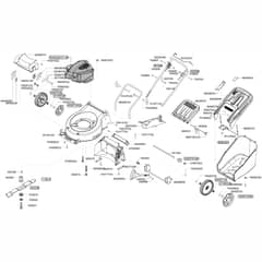 AL-KO Easy-Mow 4610 H - 119087 - Main Assembly: 3.2010 - 10.2012