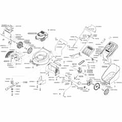 AL-KO Easy-Mow 5210 HPD - 119089 - Main Assembly: 7.2015 - 9.2016