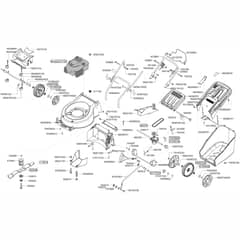 AL-KO Easy-Mow 4710 HW - 119090 - Main Assembly: 1.2008 - 04.2008