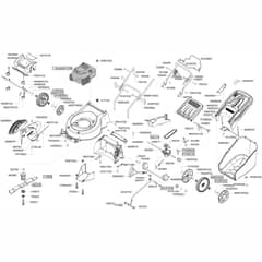 AL-KO Easy-Mow 5210 HW - 119091 - Main Assembly: from 9.2009