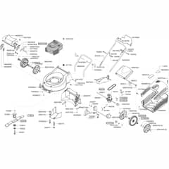 AL-KO Silver Comfort 46 - 119112 - Main Assembly: 10.2008 - 6.2011