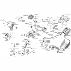 AL-KO Premium 530 - 119180 - Main Assembly: from 2.2010