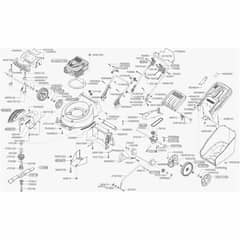 AL-KO Easy-Mow 5250 HWS - 119230 - Main Assembly: from 7.2012
