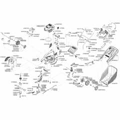 AL-KO Premium 480 - 119243 - Main Assembly