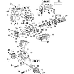 AL-KO Powerline Silentec 4000 - 119336 - Main Assembly