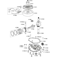 AL-KO Comfort 42 B-A - 119381 - Piston And Crankshaft