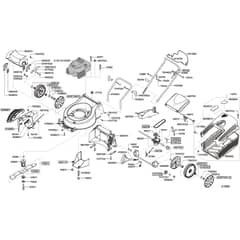AL-KO Comfort 46 BR-A - 119383 - Main Assembly