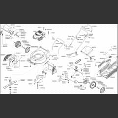 AL-KO Comfort 51 BR-A - 119384 - Main Assembly: 11.2016 - 2.2019